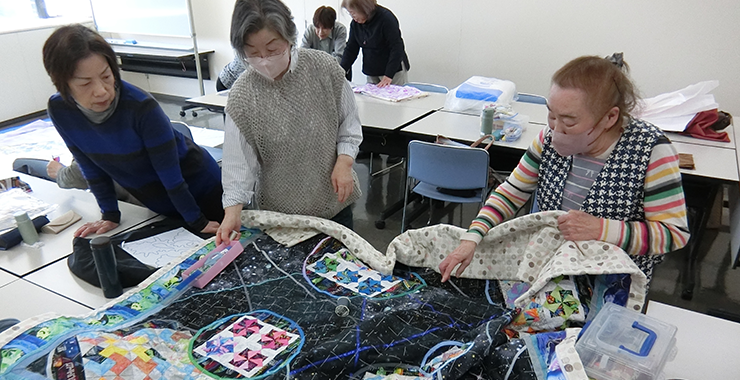 【富山本社】パッチワークキルト 金曜(第2・4) 10:00～12:00、13:00～15:00